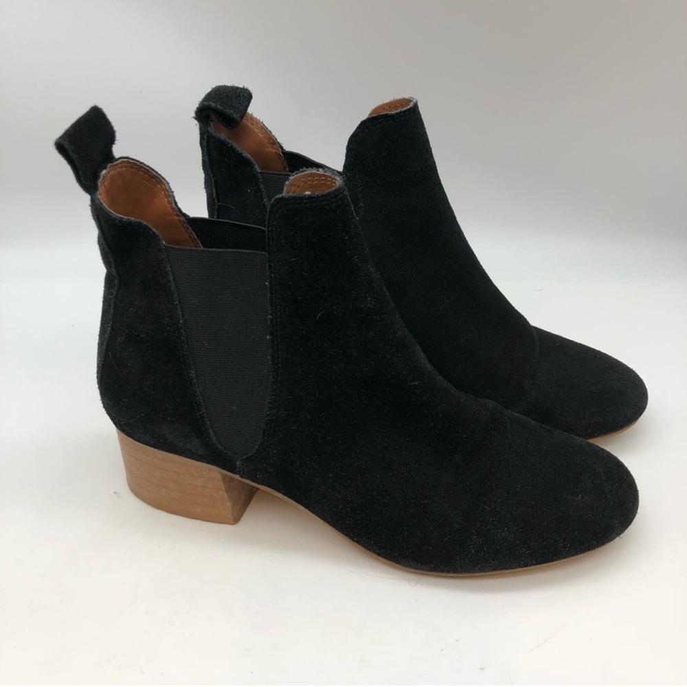 Top Shop Suede Chelsea Boots